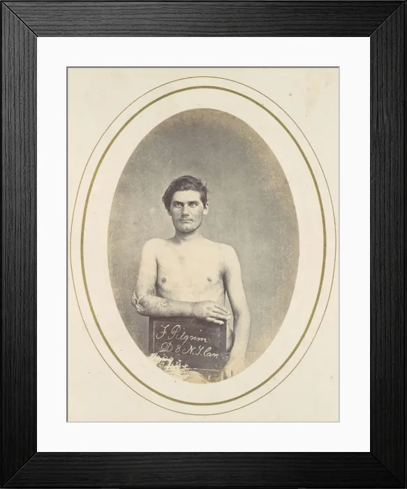 Framed Print : Frederick Pilgrim, 1865. Creator: Reed Brockway Bontecou Framed Print : Frederick Pilgrim, 1865. Creator: Reed Brockway Bontecou