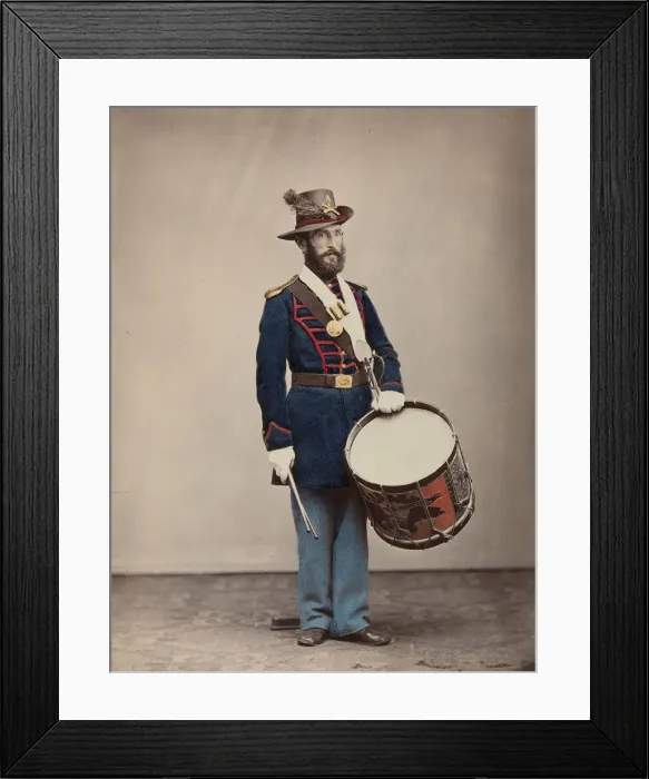 Framed Print : Artillery, Musician, 1866. Creator: Attributed to Oliver H. Willard Framed Print : Artillery, Musician, 1866. Creator: Attributed to Oliver H. Willard