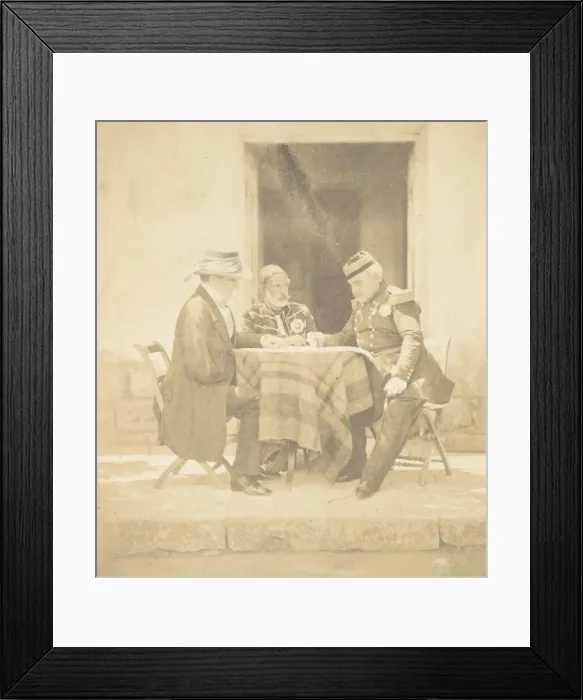 Framed Print : The Council of War on the Morning of the Taking of the Mamelon Framed Print : The Council of War on the Morning of the Taking of the Mamelon