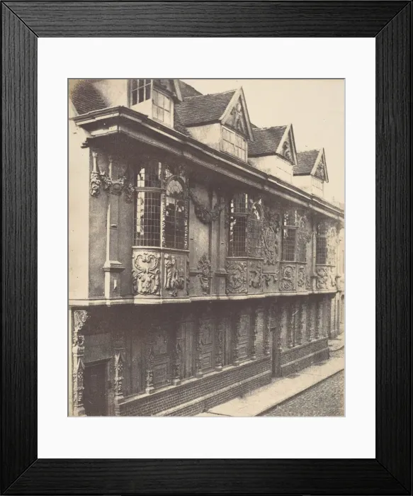 Framed Print : Sparrowes House, 1853. Creator: Robert Charles Ransome Framed Print : Sparrowes House, 1853. Creator: Robert Charles Ransome