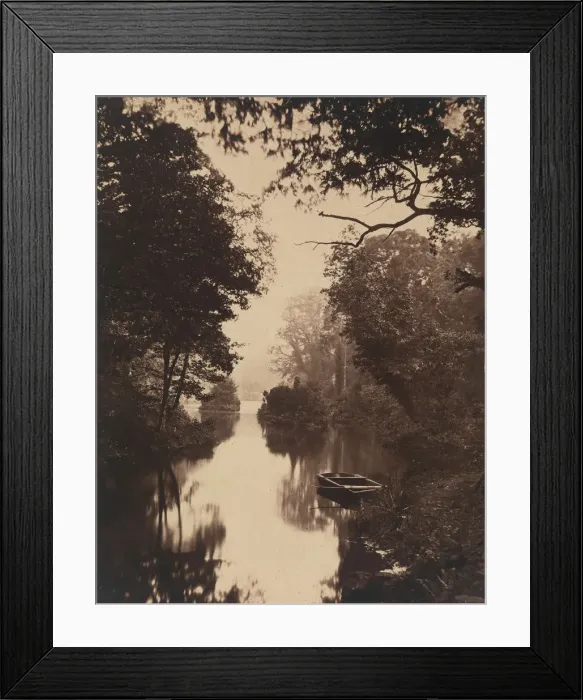 Framed Print : Evening, 1854. Creator: Philip Henry Delamotte Framed Print : Evening, 1854. Creator: Philip Henry Delamotte