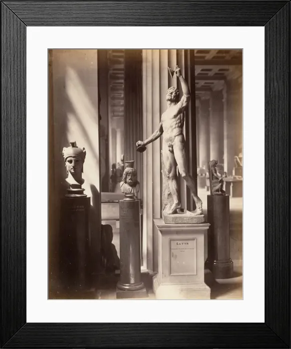 Framed Print : Satyr, British Museum, 1869-72. Creator: Stephen Thompson Framed Print : Satyr, British Museum, 1869-72. Creator: Stephen Thompson