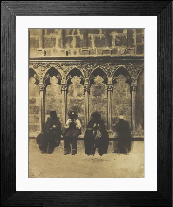 Framed Print : Bourges, 1850-52. Creator: Em. Pec Framed Print : Bourges, 1850-52. Creator: Em. Pec