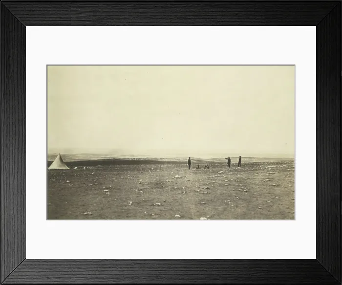 Framed Print : Sebastopol from Cathcarts Hill, 1855. Creator: Roger Fenton Framed Print : Sebastopol from Cathcarts Hill, 1855. Creator: Roger Fenton