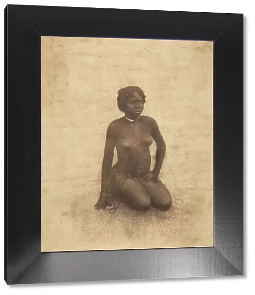 Young Nuba Woman, 1853-54. Creator: Pierre Tremaux