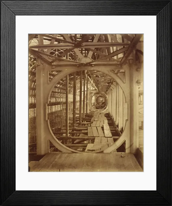 Framed Print : The Upper Gallery, 1854. Creator: Philip Henry Delamotte Framed Print : The Upper Gallery, 1854. Creator: Philip Henry Delamotte