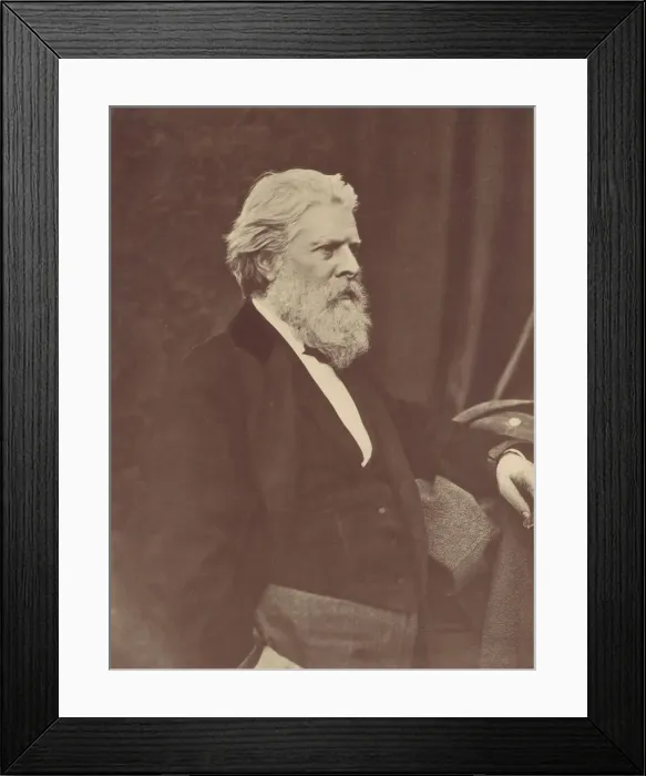 Framed Print : Portrait of D. O. Hill, 1867, printed ca. 1900s. Creator: Thomas Annan Framed Print : Portrait of D. O. Hill, 1867, printed ca. 1900s. Creator: Thomas Annan