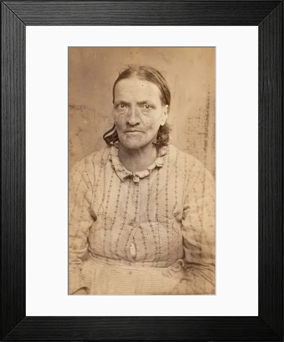 Framed Print : Ann Chittenden, 1875. Creator: Unknown