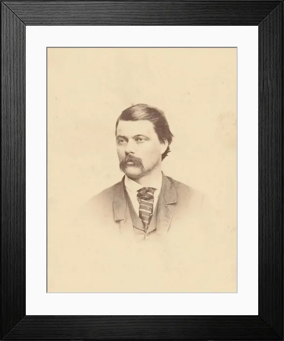 Framed Print : Major David B. Bridgford, Provost Marshal Jacksons Corps, 1869. Creator: Unknown Framed Print : Major David B. Bridgford, Provost Marshal Jacksons Corps, 1869. Creator: Unknown