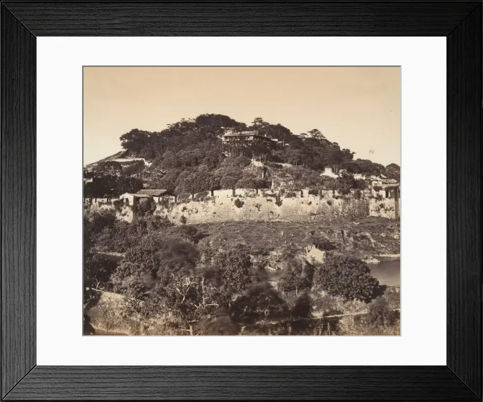 Framed Print : Woo-She-Shan, 1876. Creator: Tung Hing Framed Print : Woo-She-Shan, 1876. Creator: Tung Hing