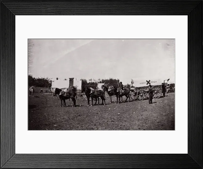 Framed Print : The Crack Team of the 1st Division, 6th Corps near Hazel River, Virginia, 1861-65 Framed Print : The Crack Team of the 1st Division, 6th Corps near Hazel River, Virginia, 1861-65