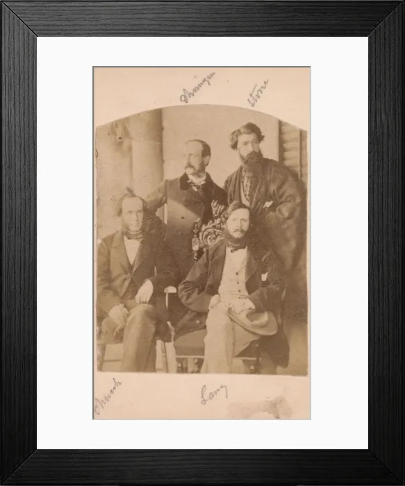 Framed Print : Unknown Subject, 1860s. Creator: Unknown Framed Print : Unknown Subject, 1860s. Creator: Unknown
