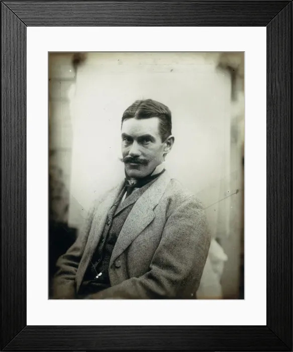 Framed Print : Frank MacDowell, 1880s. Creator: Thomas Eakins Framed Print : Frank MacDowell, 1880s. Creator: Thomas Eakins