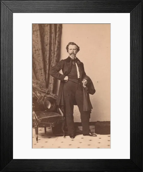 Framed Print : Jules-Emile Saintin?, ca. 1860. Creator: Unknown Framed Print : Jules-Emile Saintin?, ca. 1860. Creator: Unknown