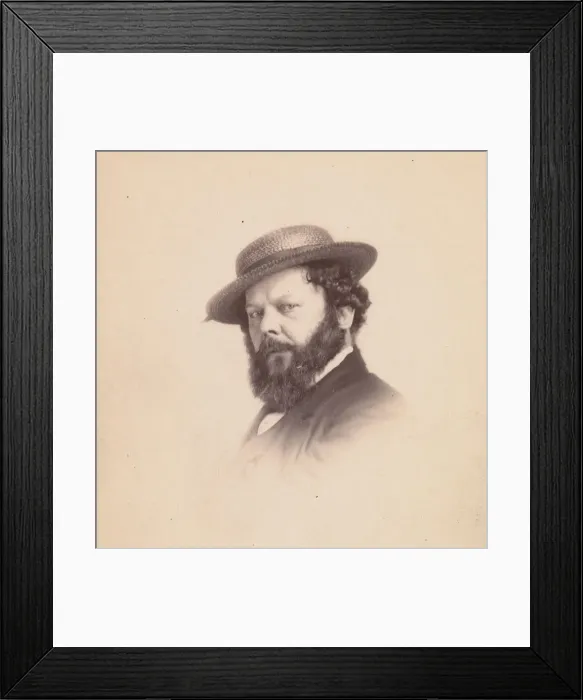 Framed Print : Louis Lang, 1860s. Creator: Unknown Framed Print : Louis Lang, 1860s. Creator: Unknown