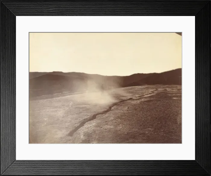 Framed Print : Fissure Vent at Steamboat Springs, Nevada, 1867. Creator: Tim O Sullivan Framed Print : Fissure Vent at Steamboat Springs, Nevada, 1867. Creator: Tim O Sullivan