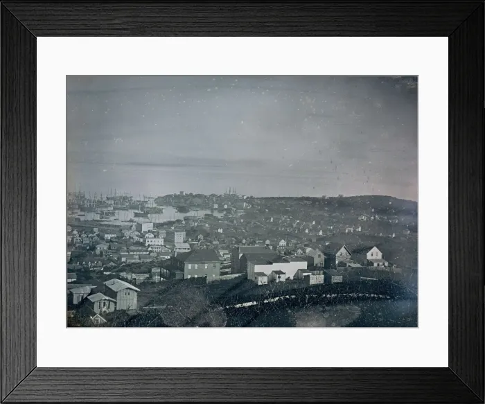 Framed Print : San Francisco, ca. 1850. Creator: Unknown Framed Print : San Francisco, ca. 1850. Creator: Unknown