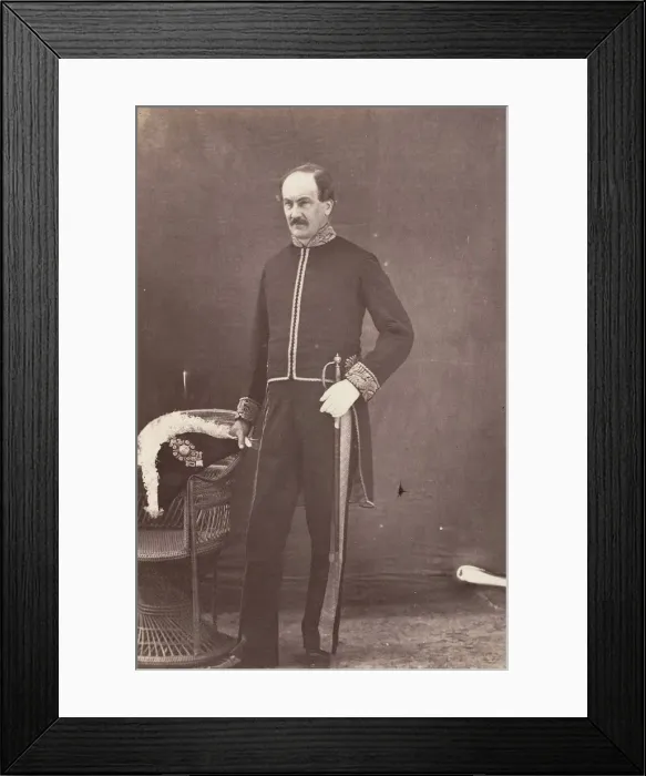 Framed Print : Mr. Cecil Beadon, Foreign Secretary to Government of India, 1859. Creator: Unknown Framed Print : Mr. Cecil Beadon, Foreign Secretary to Government of India, 1859. Creator: Unknown