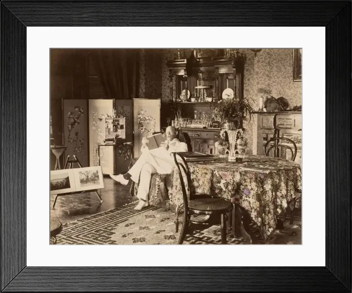 Framed Print : Home from the Orient, 1880s-90s. Creator: Unknown Framed Print : Home from the Orient, 1880s-90s. Creator: Unknown