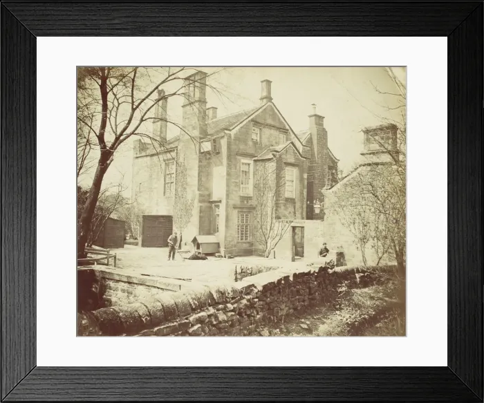 Framed Print : Pyke House, 1860s. Creator: Unknown