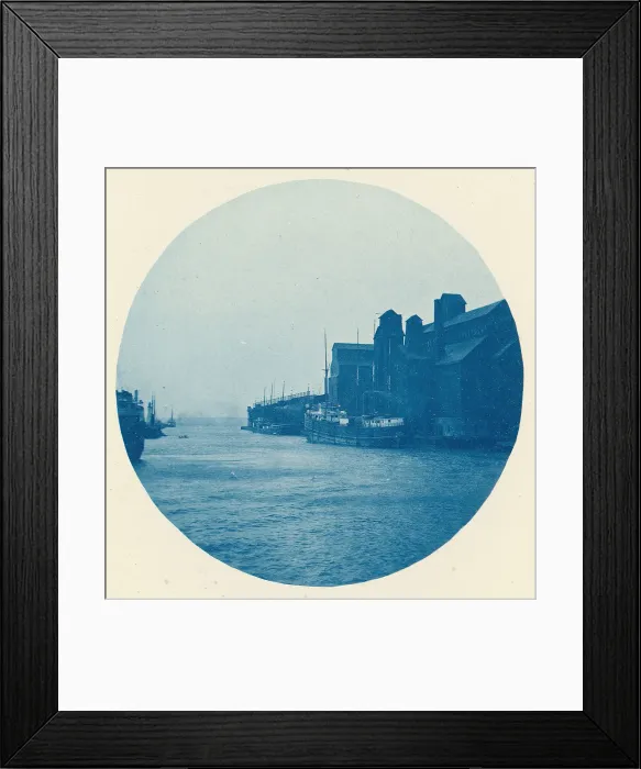 Framed Print : Port Scene on the Great Lakes, ca. 1895. Creator: Unknown Framed Print : Port Scene on the Great Lakes, ca. 1895. Creator: Unknown