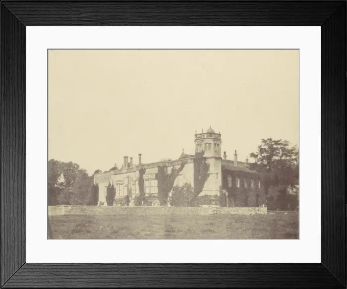 Framed Print : Lacock Abbey, 1850s. Creator: Unknown Framed Print : Lacock Abbey, 1850s. Creator: Unknown