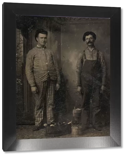 Two Tinsmiths, 1860s-70s. Creator: Unknown