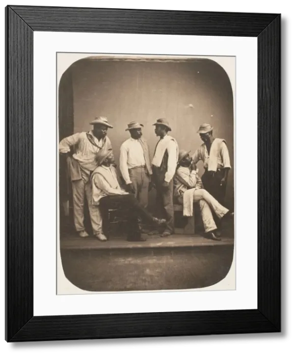 Framed Print : Railroad Wipers, Late 1850s. Creator: Unknown Framed Print : Railroad Wipers, Late 1850s. Creator: Unknown