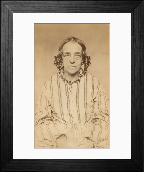 Framed Print : Augusta Walker, 1876. Creator: Unknown Framed Print : Augusta Walker, 1876. Creator: Unknown