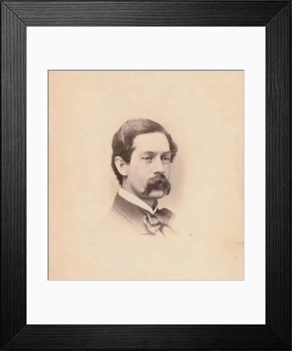 Framed Print : David Johnson, 1860s. Creator: Unknown Framed Print : David Johnson, 1860s. Creator: Unknown