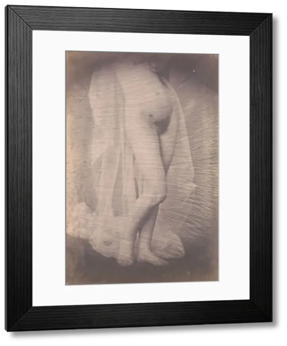 Framed Print : [Standing Female Nude], ca. 1856. Creator: Unknown