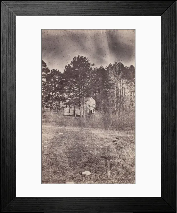 Framed Print : The Wilderness Battlefield, 1864. Creator: Unknown Framed Print : The Wilderness Battlefield, 1864. Creator: Unknown