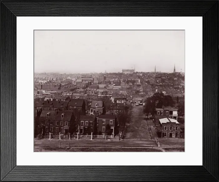 Framed Print : Richmond, Virginia, 1865. Creator: Alexander Gardner Framed Print : Richmond, Virginia, 1865. Creator: Alexander Gardner