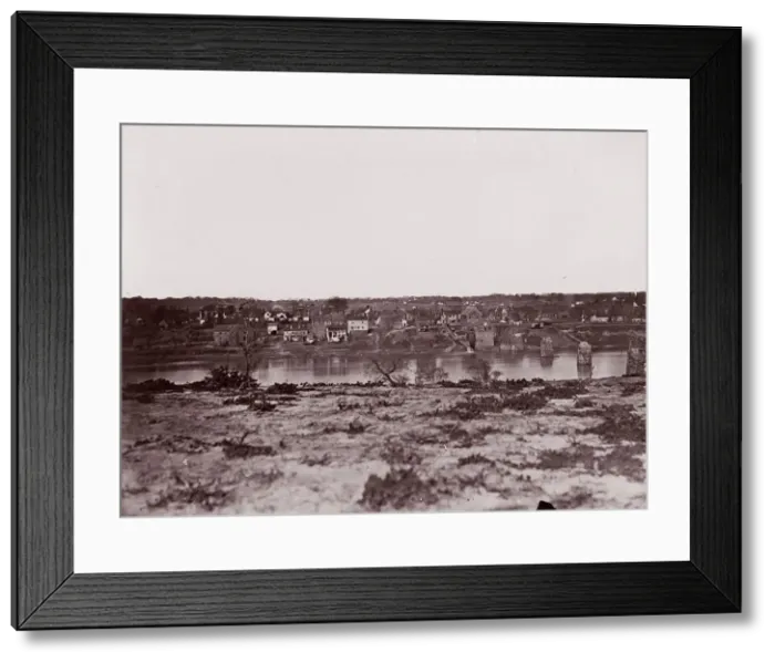 Framed Print : Fredericksburg, Virginia, 1863. Creator: Andrew Joseph Russell Framed Print : Fredericksburg, Virginia, 1863. Creator: Andrew Joseph Russell