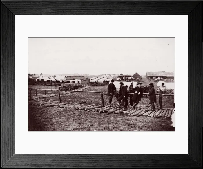 Framed Print : Fort Ellsworth, Alexandria, Virginia, 1861-65. Creator: Unknown Framed Print : Fort Ellsworth, Alexandria, Virginia, 1861-65. Creator: Unknown
