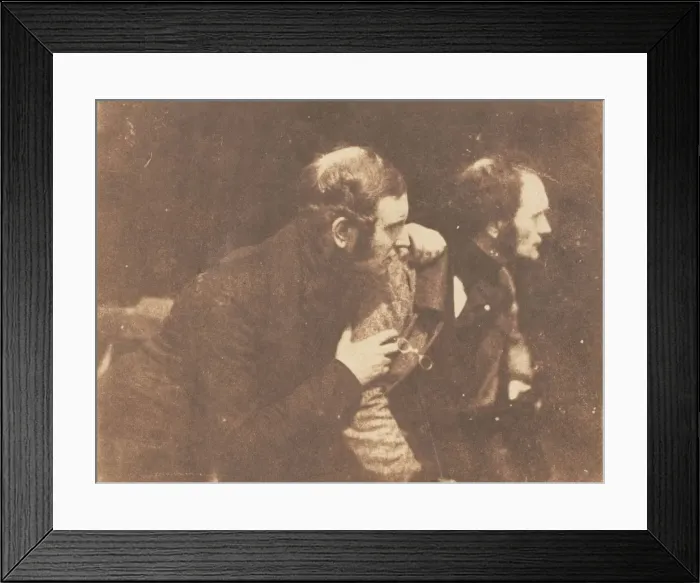 Framed Print : Thomas Duncan and His Brother, 1843-47. Creators: David Octavius Hill, Robert Adamson Framed Print : Thomas Duncan and His Brother, 1843-47. Creators: David Octavius Hill, Robert Adamson