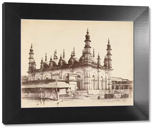 [Ghulam Muhammad Mosque, Calcutta], 1850s. Creator: Captain R. B. Hill