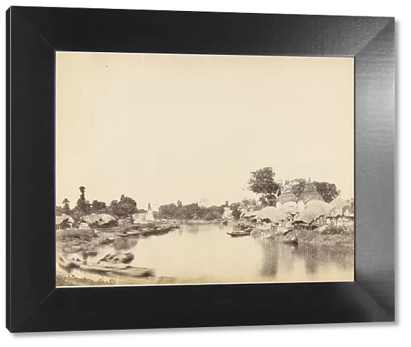 [Tollys Nullah, Calcutta], 1850s. Creator: Captain R. B. Hill