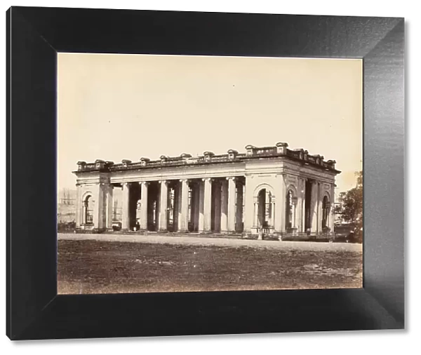 Prinseps Ghat, Calcutta, 1850s. Creator: Captain R. B. Hill
