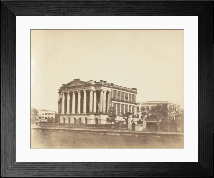 Framed Print : The Bishops Palace, Calcutta, 1850s. Creator: Captain R. B. Hill Framed Print : The Bishops Palace, Calcutta, 1850s. Creator: Captain R. B. Hill