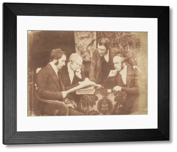 Framed Print : Alexander of Duntocher, McMillan of Cardross and Two Others, 1843-47 Framed Print : Alexander of Duntocher, McMillan of Cardross and Two Others, 1843-47