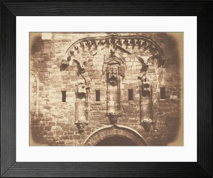 Framed Print : Linlithgow Castle, 1843-47. Creators: David Octavius Hill, Robert Adamson