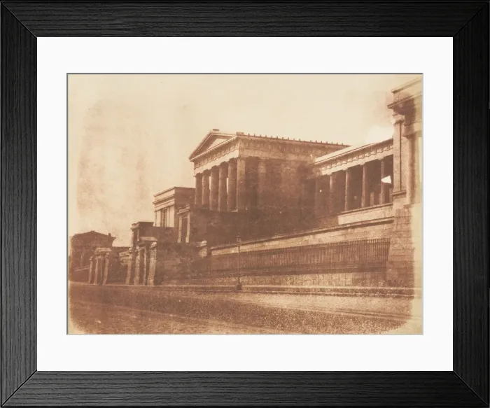 Framed Print : Old Royal High School, Calton Hill, Edinburgh, 1843-47. Creators: David Octavius Hill Framed Print : Old Royal High School, Calton Hill, Edinburgh, 1843-47. Creators: David Octavius Hill