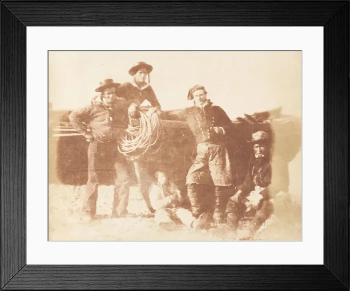 Framed Print : Newhaven Group, 1843-47. Creators: David Octavius Hill, Robert Adamson Framed Print : Newhaven Group, 1843-47. Creators: David Octavius Hill, Robert Adamson
