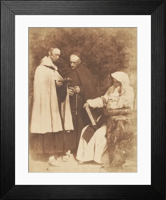Framed Print : William Borthwick Johnstone, William Leighton Leitch and David Scott as Framed Print : William Borthwick Johnstone, William Leighton Leitch and David Scott as