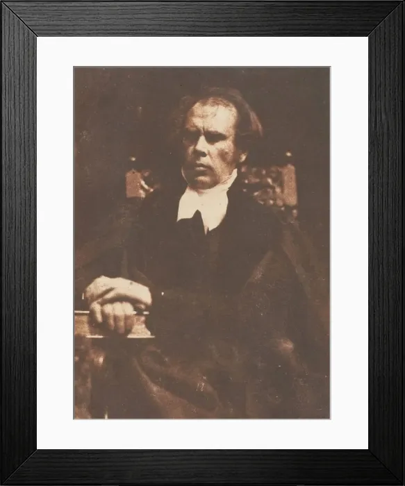 Framed Print : Dr. Welsh (Retiring Moderator of Gel Assembly 1843), 1843-47 Framed Print : Dr. Welsh (Retiring Moderator of Gel Assembly 1843), 1843-47