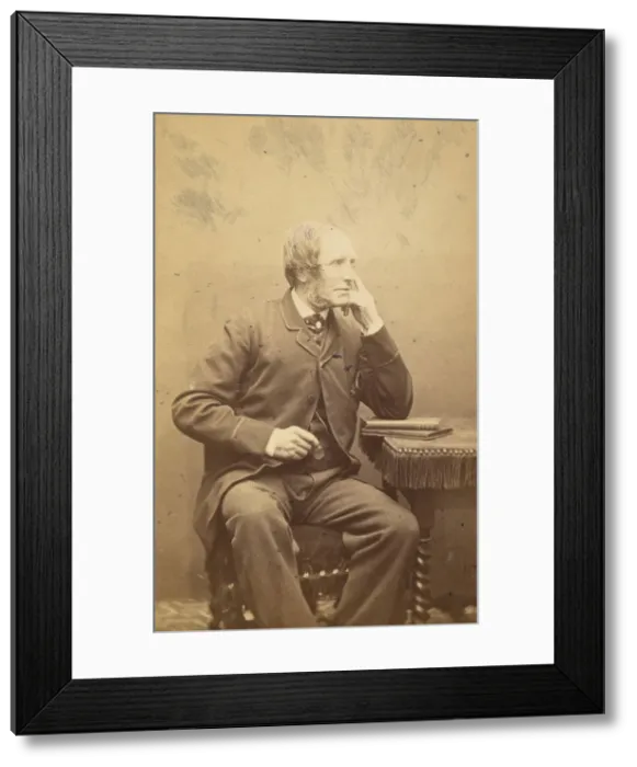 Framed Print : Edward William Cooke, 1860s. Creator: John & Charles Watkins Framed Print : Edward William Cooke, 1860s. Creator: John & Charles Watkins