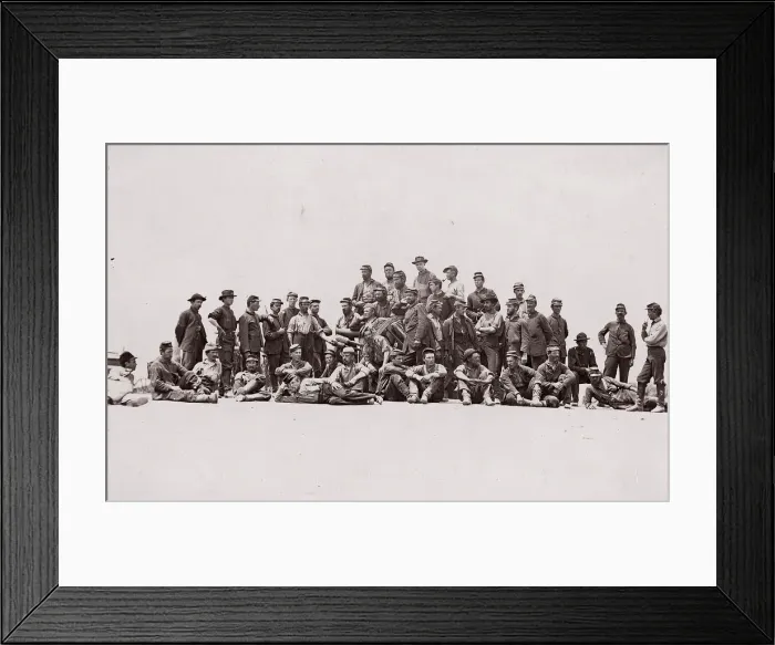 Framed Print : Pennsylvania Light Artillery, Keystone Battery, 1861-65. Creator: Unknown Framed Print : Pennsylvania Light Artillery, Keystone Battery, 1861-65. Creator: Unknown