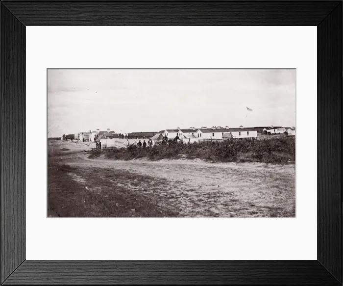 Framed Print : Washington. Harewood Hospital, 1861-65. Creator: Unknown Framed Print : Washington. Harewood Hospital, 1861-65. Creator: Unknown