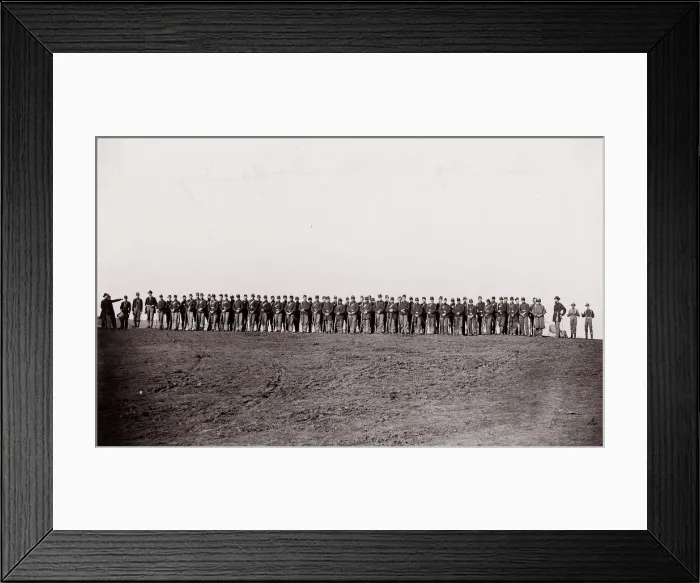 Framed Print : 139th Pennsylvania Infantry, 1861-65. Creator: Unknown Framed Print : 139th Pennsylvania Infantry, 1861-65. Creator: Unknown